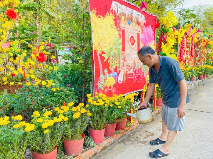 Cuộc thi "Tết xanh": Đường qu&ecirc; rực rỡ sắc xu&acirc;n - Ảnh 2.