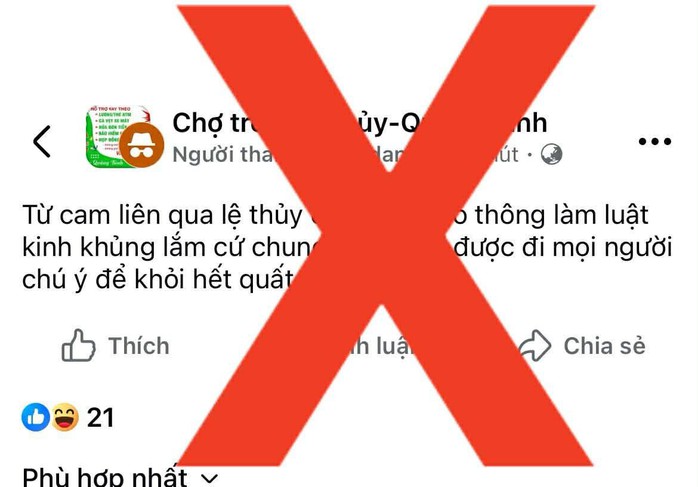 Ẩn danh đăng bài bôi xấu lực lượng công an, người đàn ông bị xử lý - Ảnh 2. Ẩn danh đăng bài bôi xấu lực lượng công an, người đàn ông bị xử lý - Ảnh 2.