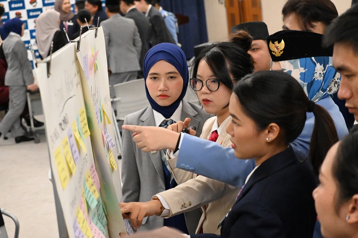 Thanh niên Việt Nam đón Tết trên tàu Đông Nam Á - Nhật Bản 2026 - Ảnh 7. Thanh niên Việt Nam đón Tết trên tàu Đông Nam Á - Nhật Bản 2026 - Ảnh 7.