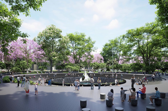 TPHCM: Đặt "tr&aacute;i tim" cho c&ocirc;ng vi&ecirc;n số 1 L&yacute; Th&aacute;i Tổ - Ảnh 4.