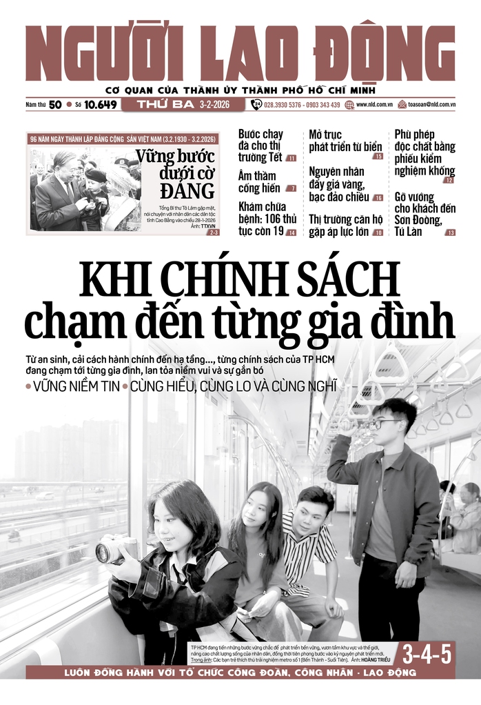 B&aacute;o in ng&agrave;y 3-2: Khi ch&iacute;nh s&aacute;ch chạm đến từng gia đ&igrave;nh  - Ảnh 1.