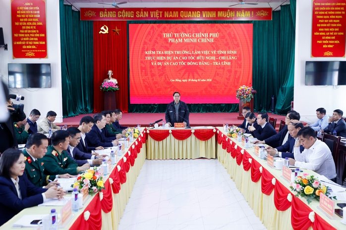 Thủ tướng ph&aacute;t động Chiến dịch Đ&ocirc;ng Kh&ecirc; 2026 ho&agrave;n th&agrave;nh cao tốc Lạng Sơn Cao Bằng - Ảnh 1.