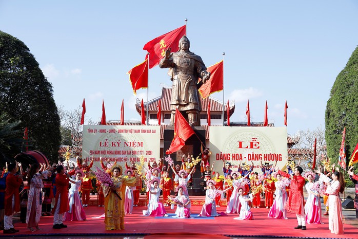 H&agrave;o kh&iacute; T&acirc;y Sơn: Kỷ niệm 255 năm Khởi nghĩa n&ocirc;ng d&acirc;n tại Gia Lai 2026 - Ảnh 1.