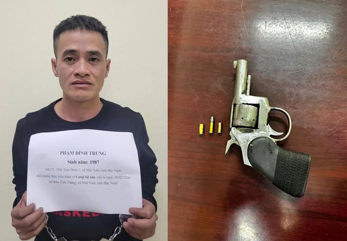 Truy đuổi, bắt giữ đối tượng dùng súng đe doa cướp ô tô trong đêm - Ảnh 1.