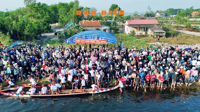Giải đua ghe Đan Điền 2026: Niềm vui v&agrave; an ninh trong ng&agrave;y hội thể thao - Ảnh 2.