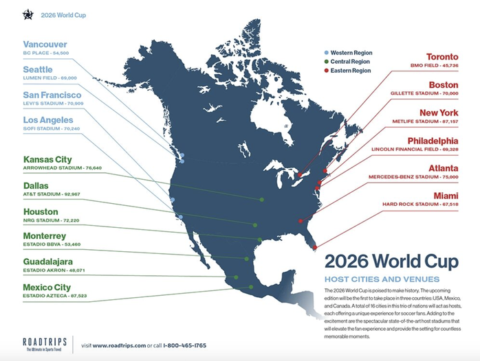 World Cup 2026: Những ngày hội bóng đá khác biệt và lạ lẫm - Ảnh 2.