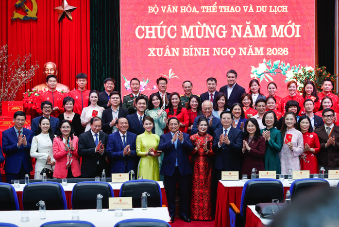 Thủ tướng Phạm Minh Ch&iacute;nh: Ng&agrave;nh Văn h&oacute;a Thể thao v&agrave; Du lịch cần s&aacute;ng tạo kh&ocirc;ng ngừng - Ảnh 4.