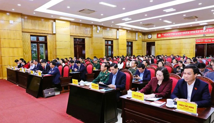 Thượng tướng Lê Đức Thái ứng cử đại biểu Quốc hội tại Thanh Hóa - Ảnh 3.