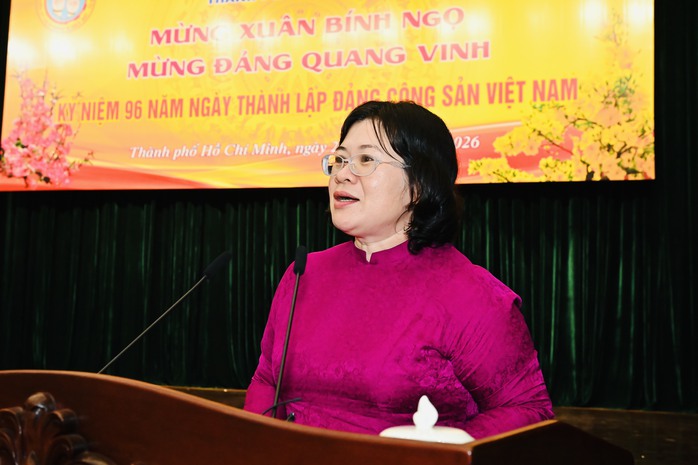 Hội Chiến sĩ c&aacute;ch mạng bị địch bắt t&ugrave; đ&agrave;y TPHCM họp mặt mừng Xu&acirc;n, mừng Đảng - Ảnh 3.