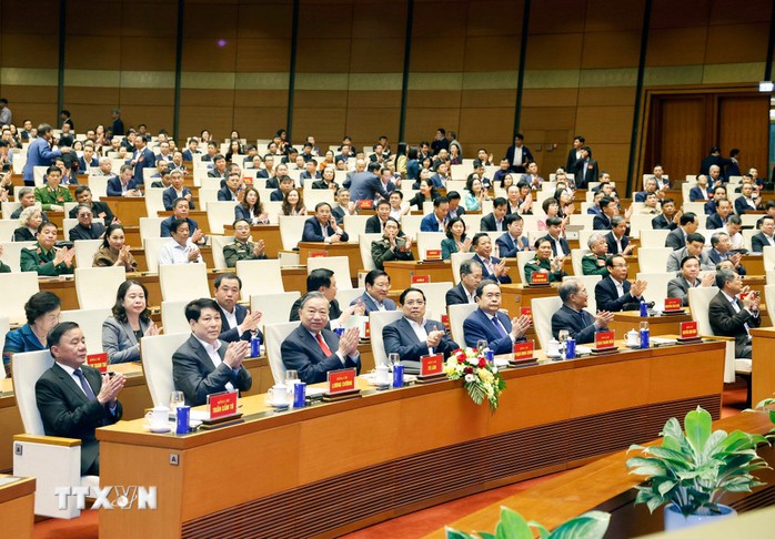 Tổng B&iacute; thư dự Hội nghị to&agrave;n quốc nghi&ecirc;n cứu, học tập c&aacute;c Nghị quyết số 79, 80 của Bộ Ch&iacute;nh trị - Ảnh 1.