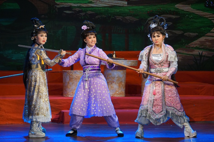 Võ Minh Lâm, Hoàng Hải, Nguyễn Văn Mẹo tung hứng tiếng cười trong vở"Phước Lộc Thọ" - Ảnh 5.