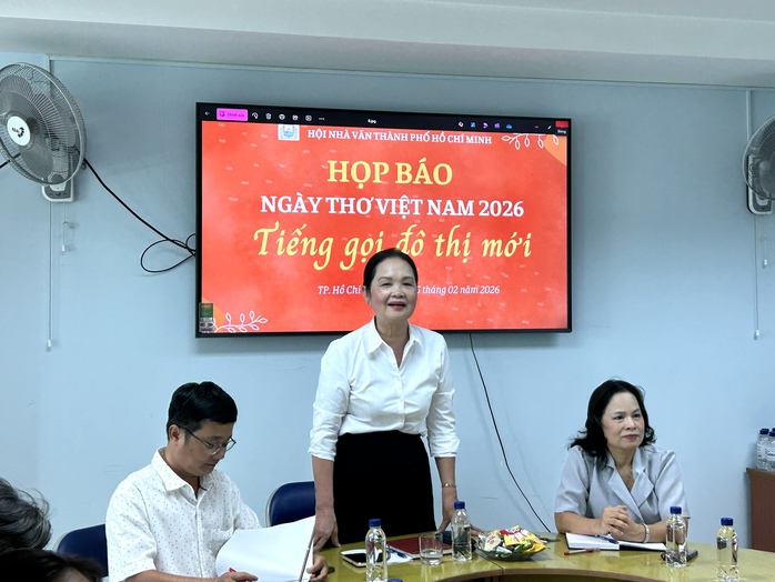 TP HCM tổ chức Ng&agrave;y thơ Việt Nam 2026 với chủ đề "Tiếng gọi đ&ocirc; thị mới" - Ảnh 1.