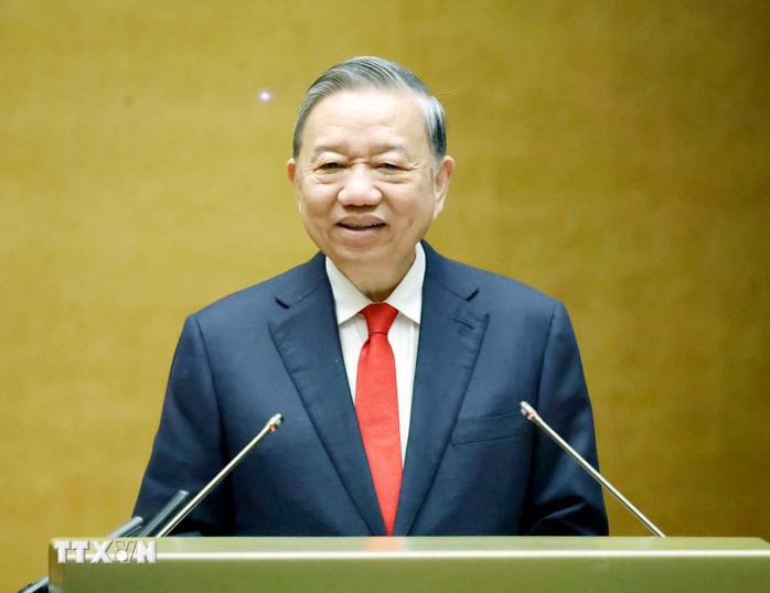 Phát biểu của Tổng Bí thư Tô Lâm tại Hội nghị toàn quốc quán triệt Nghị quyết 79, Nghị quyết 80 - Ảnh 1.