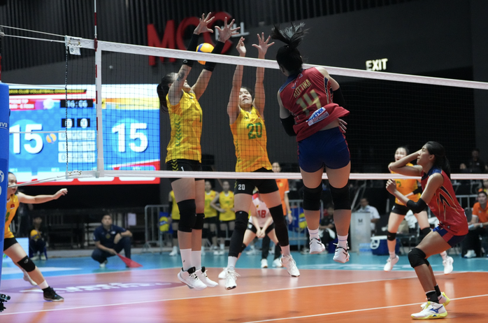 Thua chủ nhà Supreme Chonburi, VTV Bình Điền Long An lỡ vé AVC Champions League - Ảnh 2.