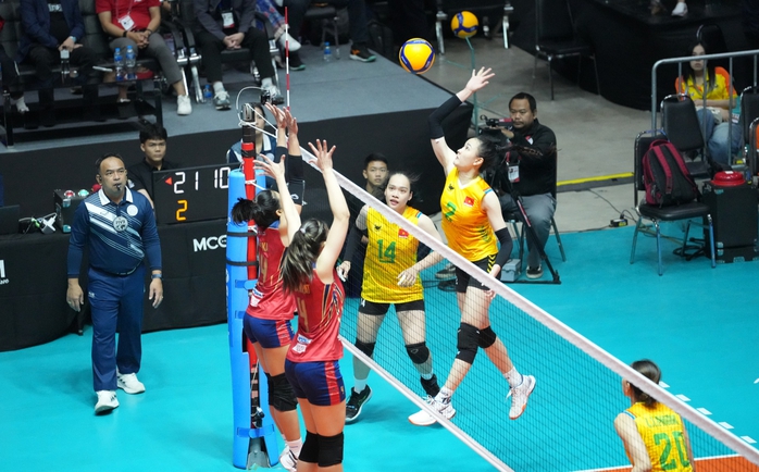 Thua chủ nhà Supreme Chonburi, VTV Bình Điền Long An lỡ vé AVC Champions League - Ảnh 3.