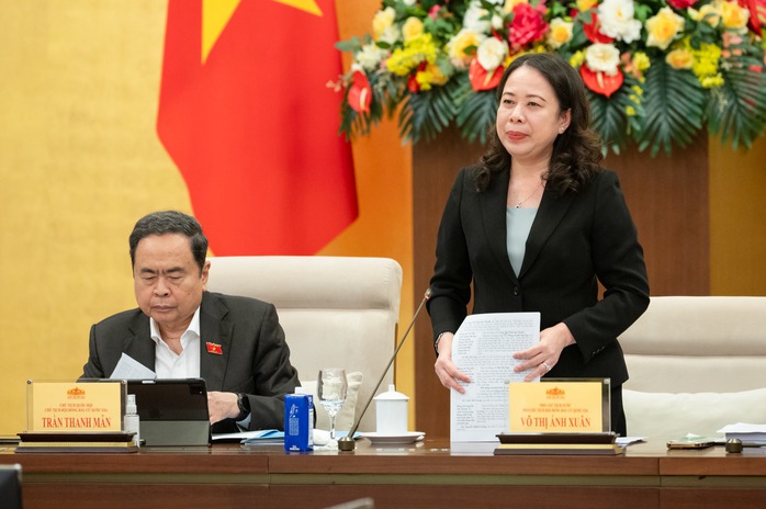 Chủ tịch Quốc hội Trần Thanh Mẫn chủ tr&igrave; Hội nghị bầu cử Quốc hội 2026 - Ảnh 3.