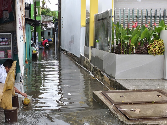 Mưa trái mùa gây ngập và thiệt hại muối ở Cà Mau năm 2026 - Ảnh 11.