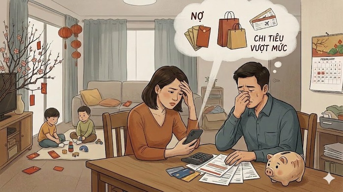 Giải tỏa &aacute;p lực tiền bạc sau Tết - Ảnh 1.