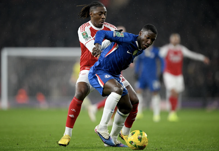 Kai Havertz ghi b&agrave;n ph&uacute;t b&ugrave; giờ, Arsenal v&agrave;o chung kết League Cup - Ảnh 1.