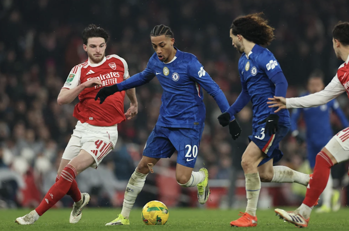 Kai Havertz ghi b&agrave;n ph&uacute;t b&ugrave; giờ, Arsenal v&agrave;o chung kết League Cup - Ảnh 5.