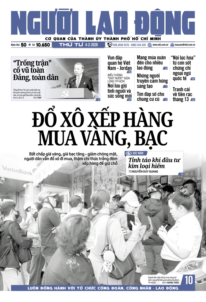 B&aacute;o in ng&agrave;y 4-2: Đổ x&ocirc; xếp h&agrave;ng mua v&agrave;ng, bạc - Ảnh 1.