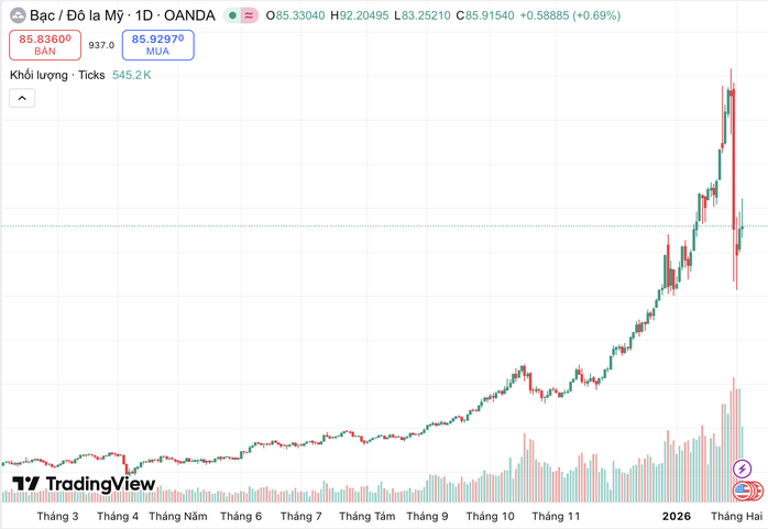 Đằng sau c&uacute; sập của v&agrave;ng, bạc: Hiệu ứng Kevin Warsh hay lịch sử lặp lại? - Ảnh 4.