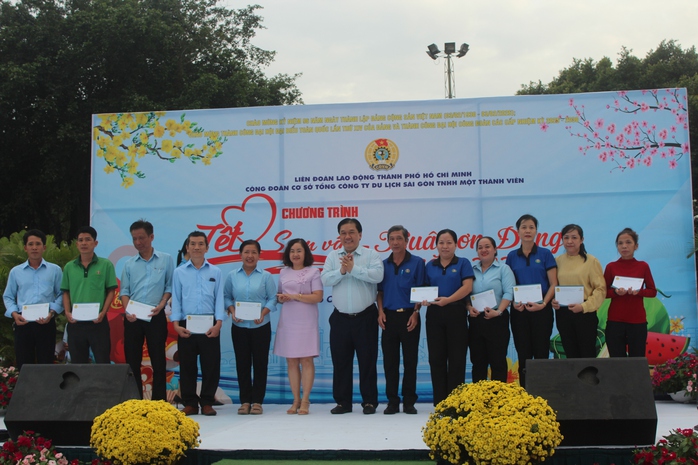 Tết sum vầy đến với người lao động tại Saigontourist - Ảnh 3.