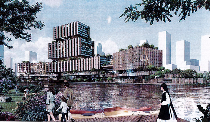 Lấy &yacute; kiến thiết kế Trung t&acirc;m h&agrave;nh ch&iacute;nh 6.000 người ở Thủ Thi&ecirc;m - Ảnh 2.