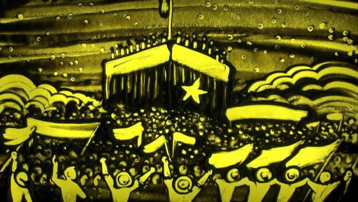 Ấn tượng nghệ sĩ tranh c&aacute;t Nguyễn Tiến    - Ảnh 3.