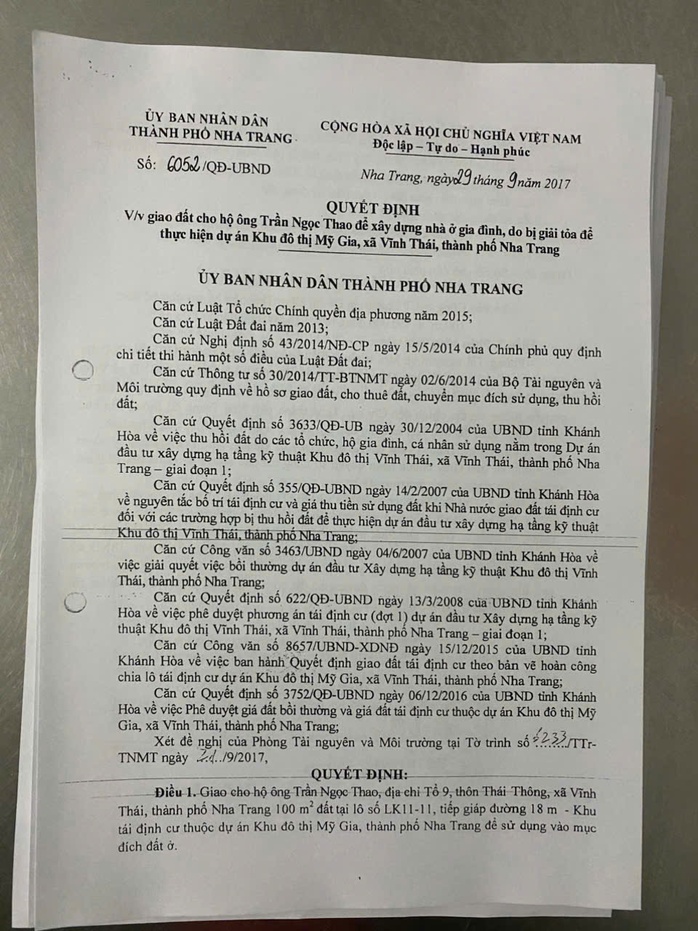 X&aacute;c minh vụ cụ &ocirc;ng 90 tuổi mất giấy tờ trong lũ lụt tại Nha Trang - Ảnh 2.