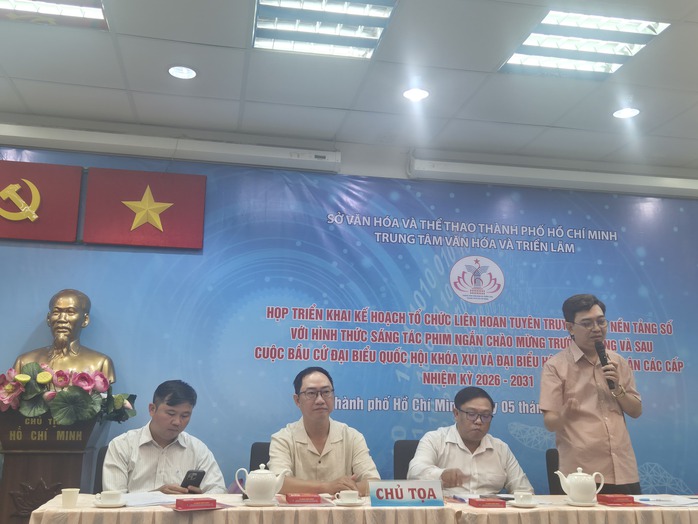 TP HCM: S&aacute;ng t&aacute;c phim ngắn để tuy&ecirc;n truyền bầu cử - Ảnh 2.