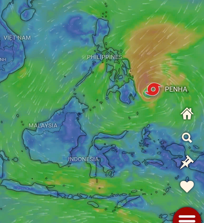 Dự b&aacute;o b&atilde;o Penha v&agrave;o biển Đ&ocirc;ng v&agrave; ảnh hưởng đến Việt Nam năm 2026 - Ảnh 1.