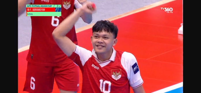 Futsal Indonesia thắng đẹp Nhật Bản v&agrave;o chung kết ch&acirc;u &Aacute; - Ảnh 1.