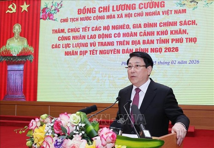 Chủ tịch nước Lương Cường chăm lo đời sống nh&acirc;n d&acirc;n trong Tết B&iacute;nh Ngọ 2026 - Ảnh 2.