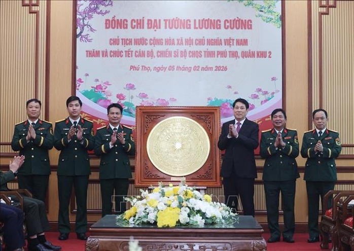 Chủ tịch nước Lương Cường chăm lo đời sống nh&acirc;n d&acirc;n trong Tết B&iacute;nh Ngọ 2026 - Ảnh 3.