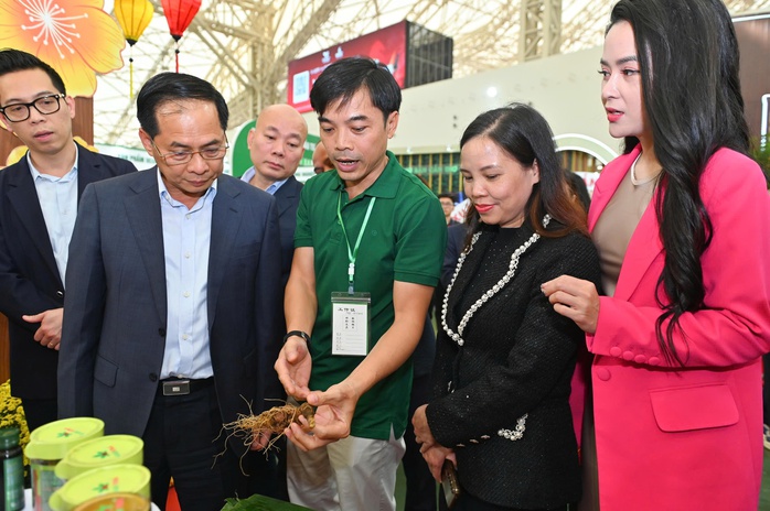 Ph&oacute; Thủ tướng B&ugrave;i Thanh Sơn trải nghiệm kh&ocirc;ng gian Hội chợ M&ugrave;a Xu&acirc;n 2026 - Ảnh 6.