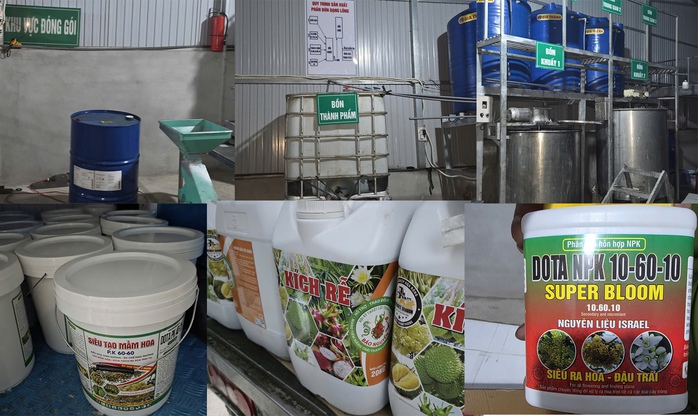 C&ocirc;ng an TP Cần Thơ triệt ph&aacute; C&ocirc;ng ty Ba Con Sư Tử sản xuất ph&acirc;n b&oacute;n giả - Ảnh 1.