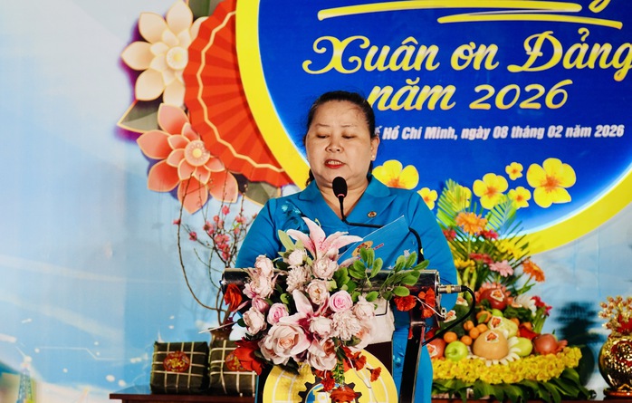 400 đo&agrave;n vi&ecirc;n &ndash; lao động kh&oacute; khăn sum vầy đ&oacute;n Tết c&ugrave;ng C&ocirc;ng đo&agrave;n TPHCM - Ảnh 3.