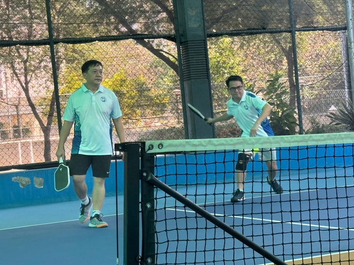 S&ocirc;i nổi Giải Pickleball Xu&acirc;n H&ograve;a mừng Đảng mừng Xu&acirc;n B&iacute;nh Ngọ - Ảnh 2.