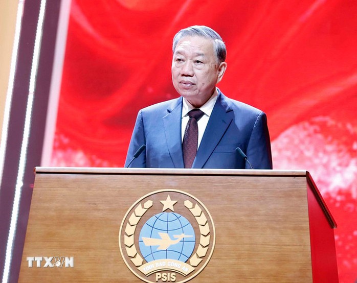 Tổng B&iacute; thư T&ocirc; L&acirc;m dự Lễ kỷ niệm 80 năm Ng&agrave;y truyền thống Lực lượng T&igrave;nh b&aacute;o C&ocirc;ng an nh&acirc;n d&acirc;n - Ảnh 3.