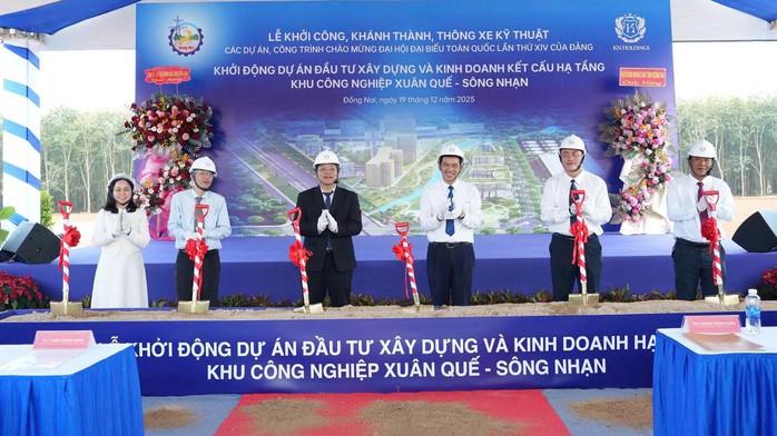 Khởi c&ocirc;ng 3 khu c&ocirc;ng nghiệp gần s&acirc;n bay Long Th&agrave;nh - Ảnh 1.
