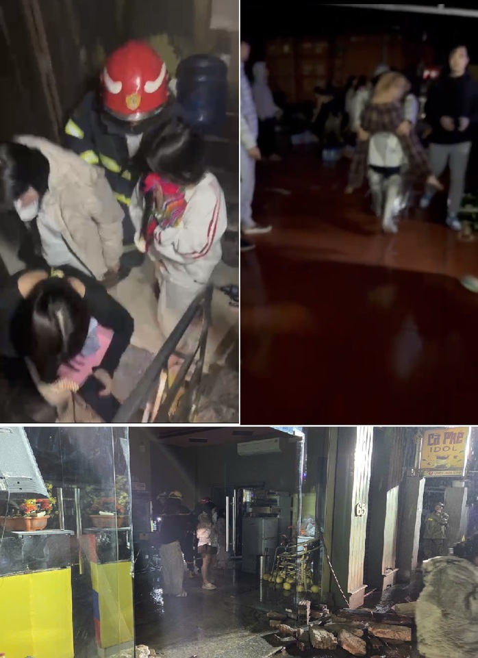 Cứu 15 người an to&agrave;n trong đ&aacute;m ch&aacute;y qu&aacute;n c&agrave; ph&ecirc; ở H&agrave; Nội - Ảnh 2.