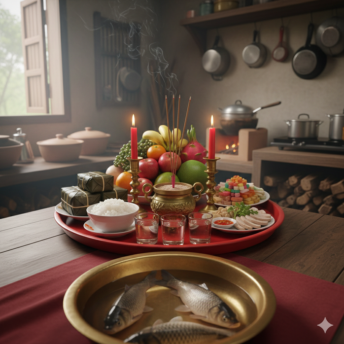 Văn khấn &ocirc;ng C&ocirc;ng &ocirc;ng T&aacute;o đầy đủ d&agrave;nh cho người Việt - Ảnh 1.