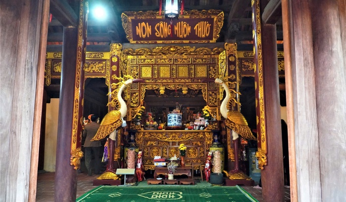 Cận cảnh đền thờ vua Mai Hắc Đế ở H&agrave; Tĩnh  - Ảnh 14.