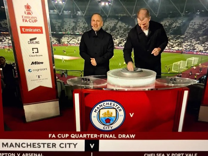 &ldquo;D&agrave;n xếp&rdquo; kết quả bốc thăm, biết trước 2 đội v&agrave;o chung kết Cup FA? - Ảnh 1.