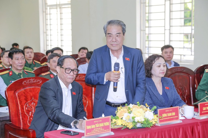 Ph&oacute; Chủ tịch Quốc hội Trần Quang Phương kiểm tra c&ocirc;ng t&aacute;c bầu cử tại Thanh H&oacute;a - Ảnh 3.