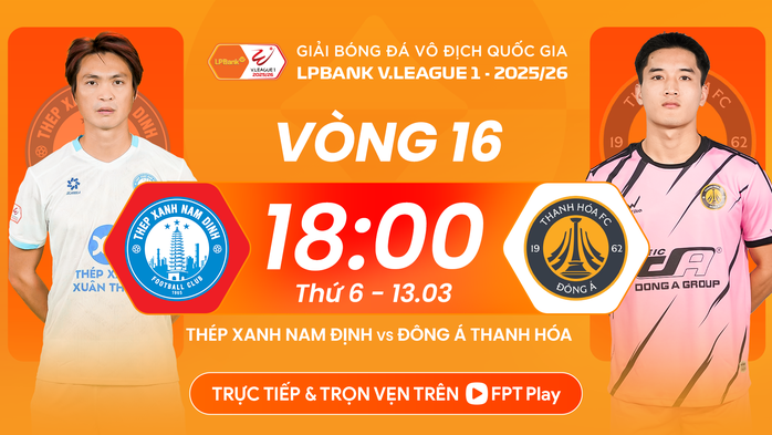 V&ograve;ng 16 V-League 2025-2026: Cơ hội cho Xu&acirc;n Son chỉnh "thước ngắm" - Ảnh 1.