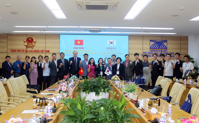 Trường Đại học Cửu Long mở rộng mối quan hệ hợp t&aacute;c với c&aacute;c đối t&aacute;c ở H&agrave;n Quốc - Ảnh 4.