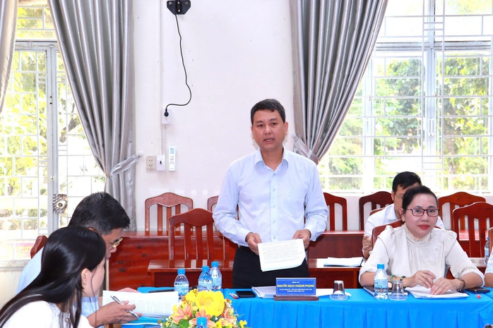 Kiểm tra c&ocirc;ng t&aacute;c chuẩn bị, phục vụ bầu cử c&aacute;c phường Tăng Nhơn Ph&uacute;, B&igrave;nh Trưng v&agrave; Phước Long - Ảnh 1.