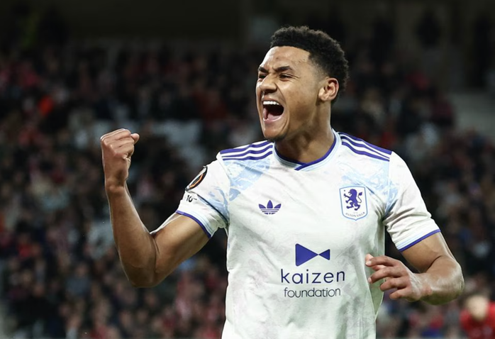 Ollie Watkins tỏa s&aacute;ng, Aston Villa chiếm lợi thế tại Europa League - Ảnh 3.